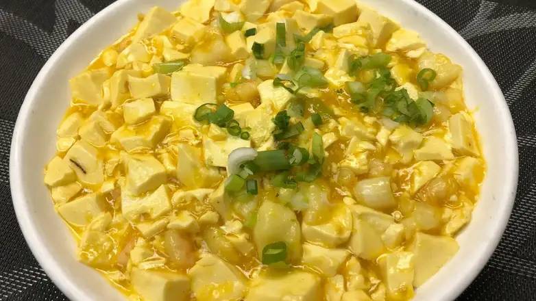 254. Braised Tofu with Crab Roe 蟹黃豆腐